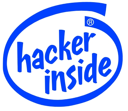 Hacker Inside message