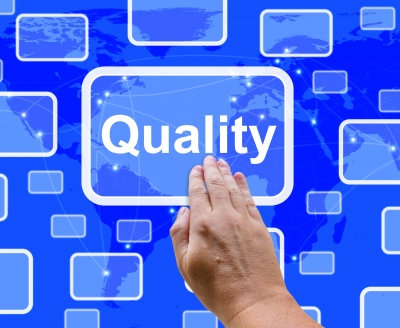 An image with the word "Quality"